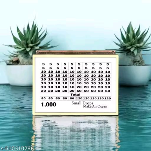 Wooden Money Piggi Bank for Kids/Piggy Bank, Money Box, Coin Box with Carved Design for Kids/Children, Savings Challenge Box, Cashbox,Cash Vault Wooden Savings Box,Wooden Coin Piggy Bank,Money Save Box Smash, Money Saver