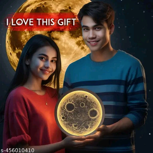 Shivarts 3D Moon Lamp | Ball, Moon Light Lamp, Night Light, Light for Bedroom, 3D Light Lamp, Cute Lamps, Light Lamp for Bedroom - ๐
๐ด๐ป๐ผ๐ธ๐๐๐ฐ