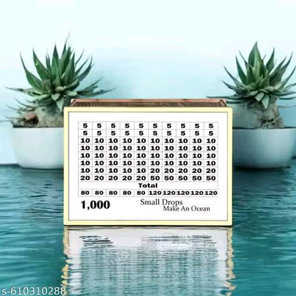 Wooden Money Piggi Bank for Kids/Piggy Bank, Money Box, Coin Box with Carved Design for Kids/Children, Savings Challenge Box, Cashbox,Cash Vault Wooden Savings Box,Wooden Coin Piggy Bank,Money Save Box Smash, Money Saver