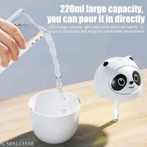Cute Panda Humidifier with LED Night

Light | USB Mini Aroma Diffuser & Air Purifier for Home, Office & Bedroom - 𝚅𝙴𝙻𝙼𝙸𝚁𝚁𝙰