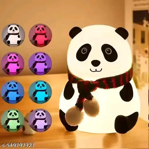 Panda Night Lamp Light for Bedroom Kids 7 Color Changing Kids Night Light Toddler Night Light Baby l Gift Items for Women l Birthday Gift for Kids | Valentine's Gift