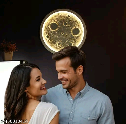 Shivarts 3D Moon Lamp | Ball, Moon Light Lamp, Night Light, Light for Bedroom, 3D Light Lamp, Cute Lamps, Light Lamp for Bedroom - 𝚅𝙴𝙻𝙼𝙸𝚁𝚁𝙰
